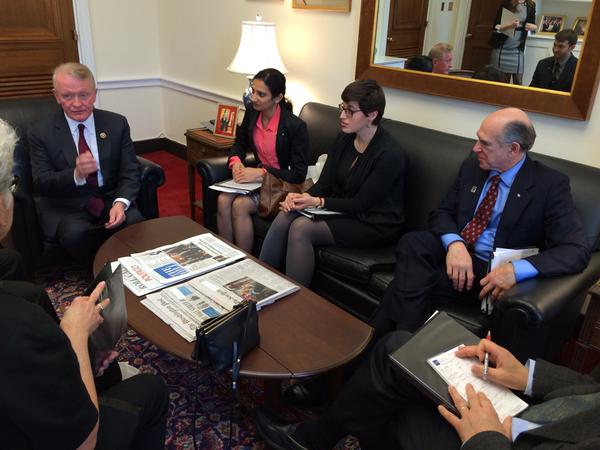 Meeting with Representative Lance, U.S. Representative for New Jersey's 7th congressional district